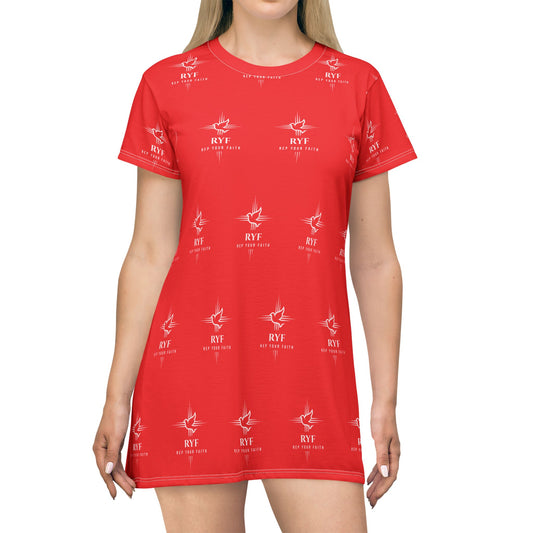Rep Your Faith T-Shirt Dress