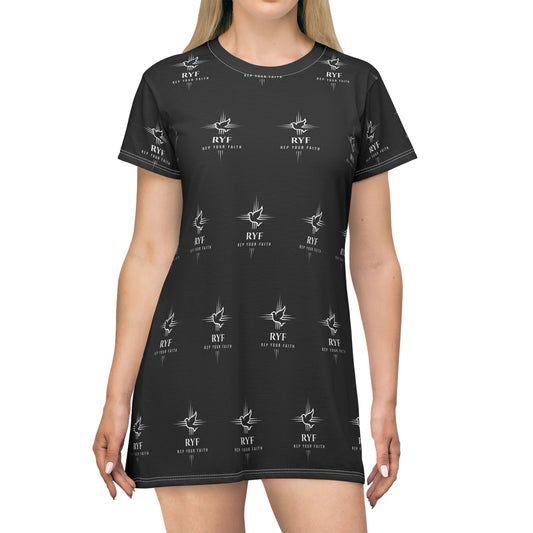Rep Your Faith T-Shirt Dress