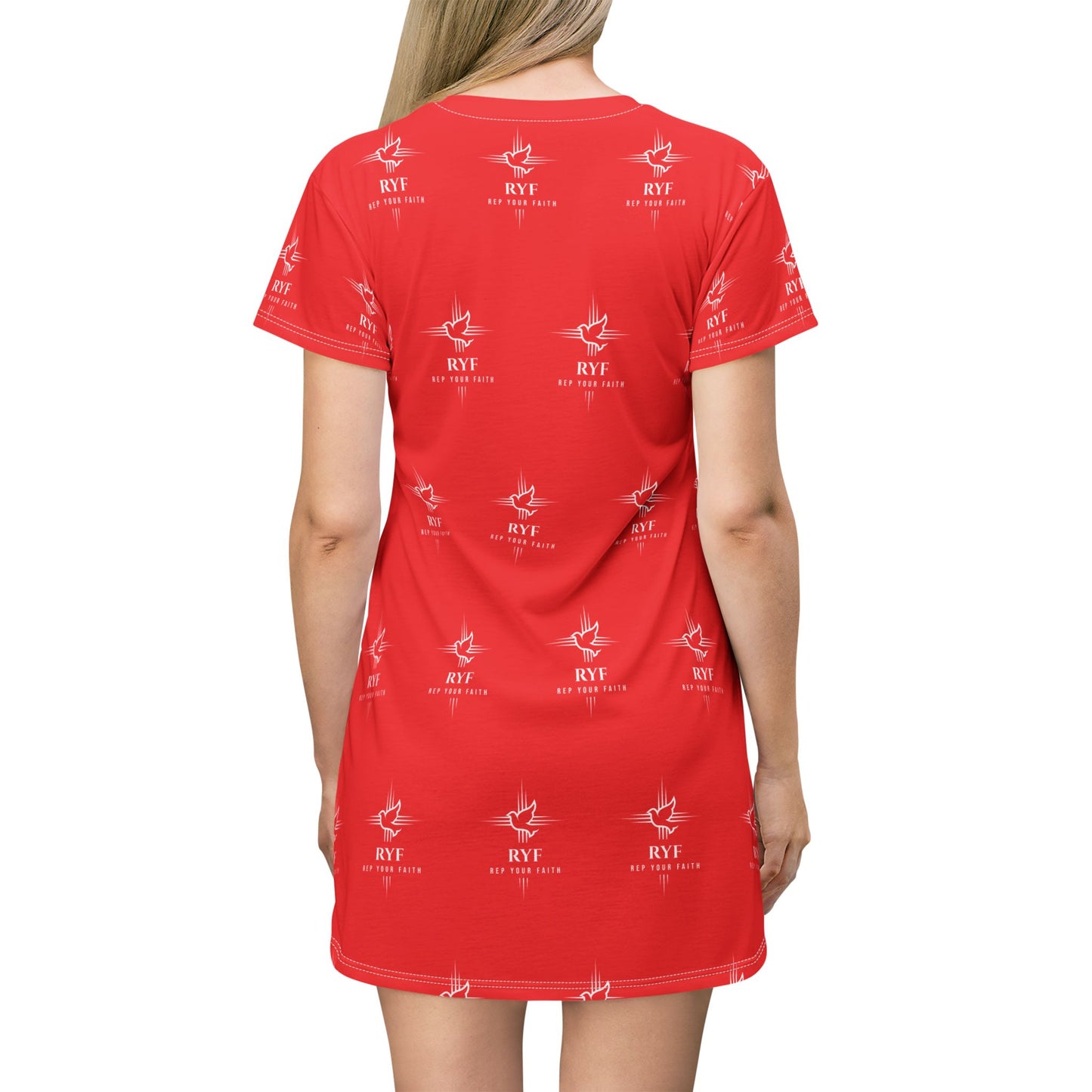 Rep Your Faith T-Shirt Dress