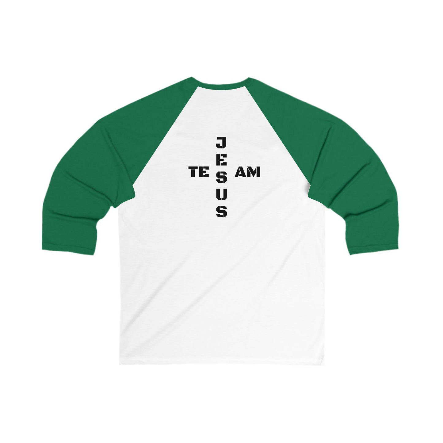 Team Jesus / Rep Your Faith Baseball Tee