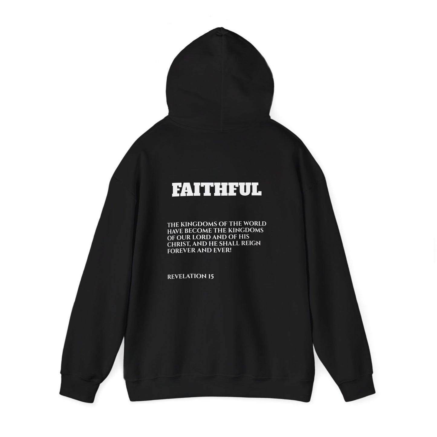 Our GOD Reigns Heavy Blend Hooded Sweatshirt