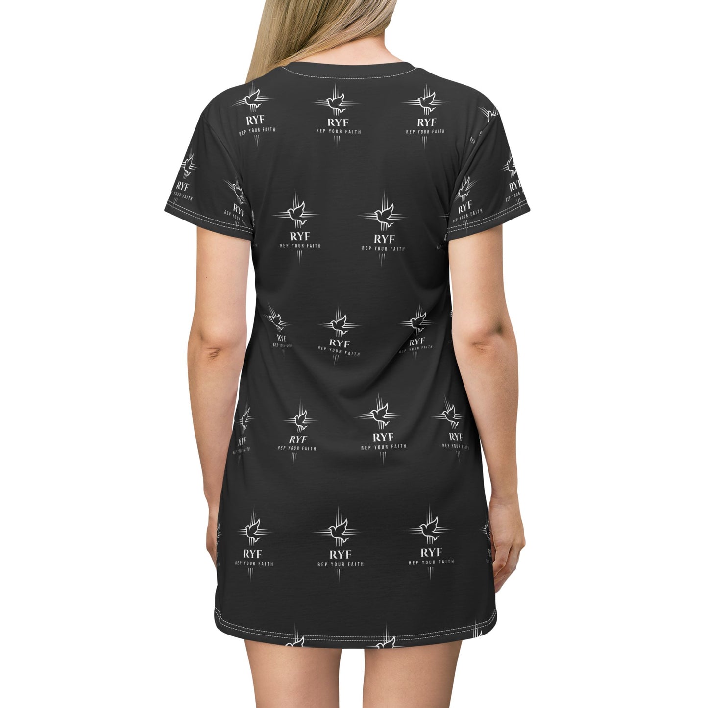 Rep Your Faith T-Shirt Dress