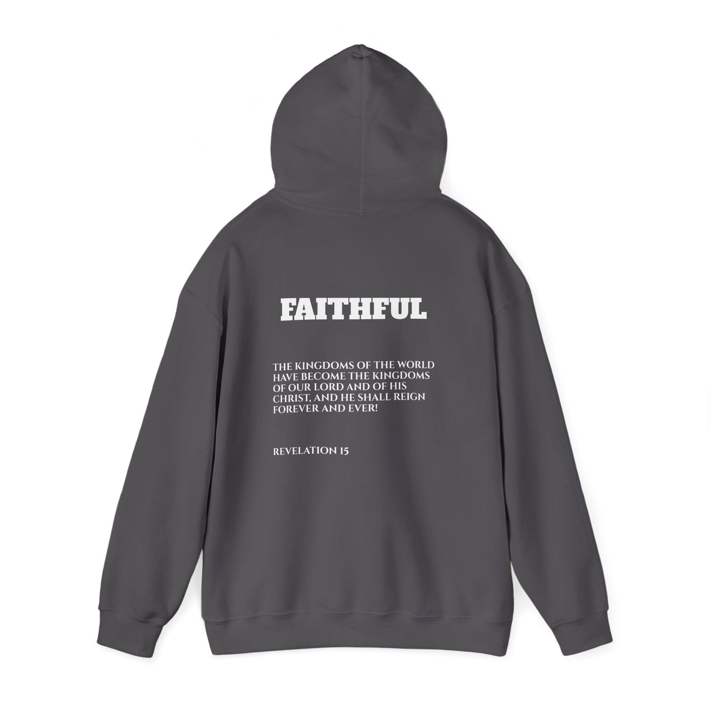 Our GOD Reigns Heavy Blend Hooded Sweatshirt