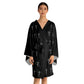 Cross Pattern Kimono Robe