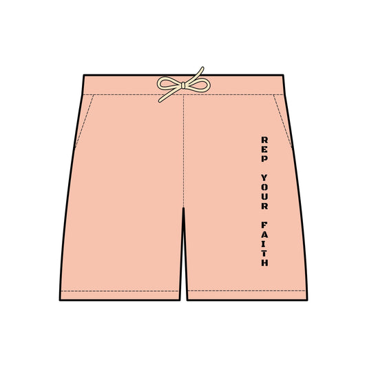 Rep Your Faith Fleece Sweat Shorts