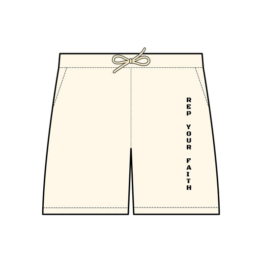 Rep Your Faith Fleece Sweat Shorts
