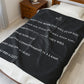 Rep Your Faith / Scripture Velveteen Plush Blanket