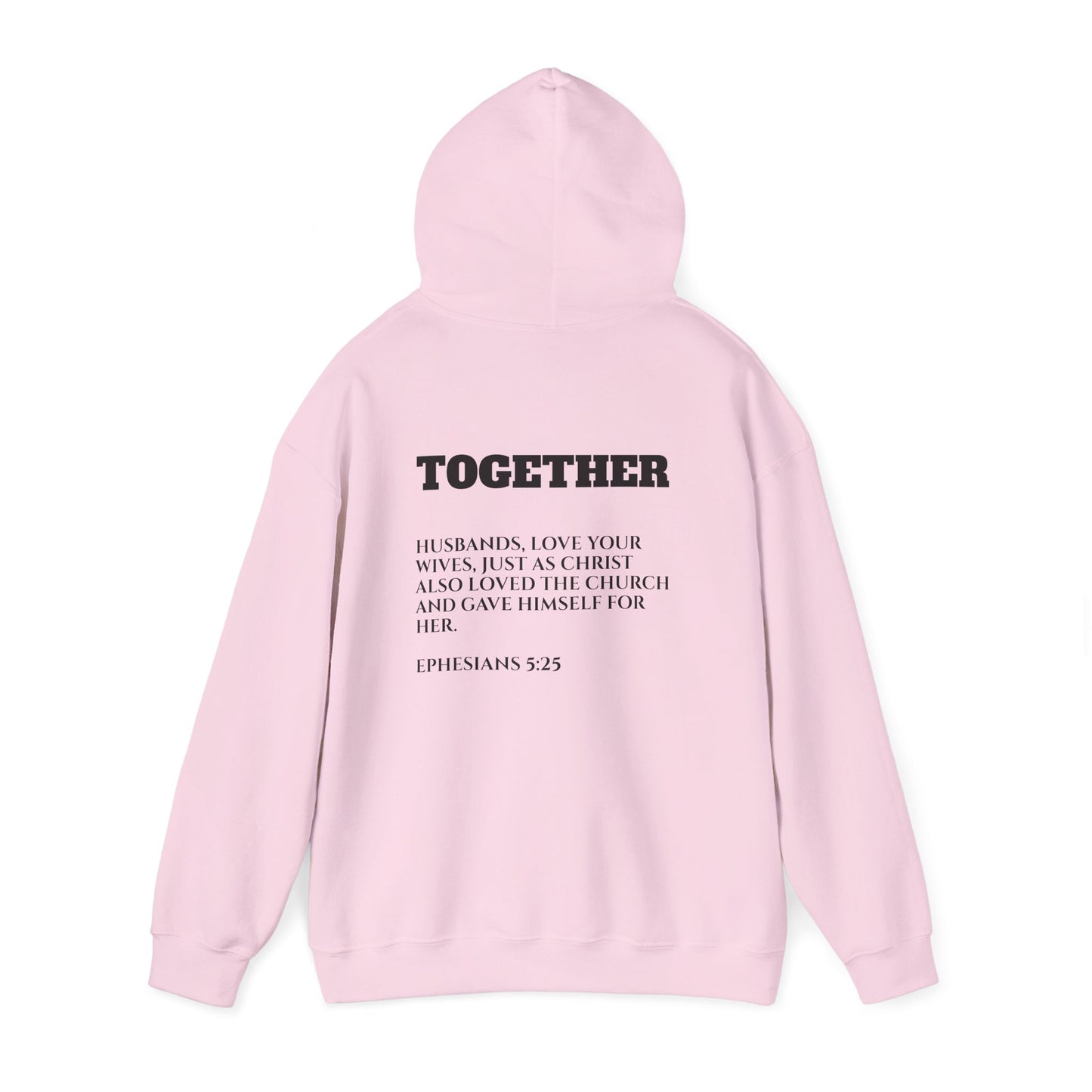 Stronger Together / Scripture Heavy Blend Hooded Sweatshirt
