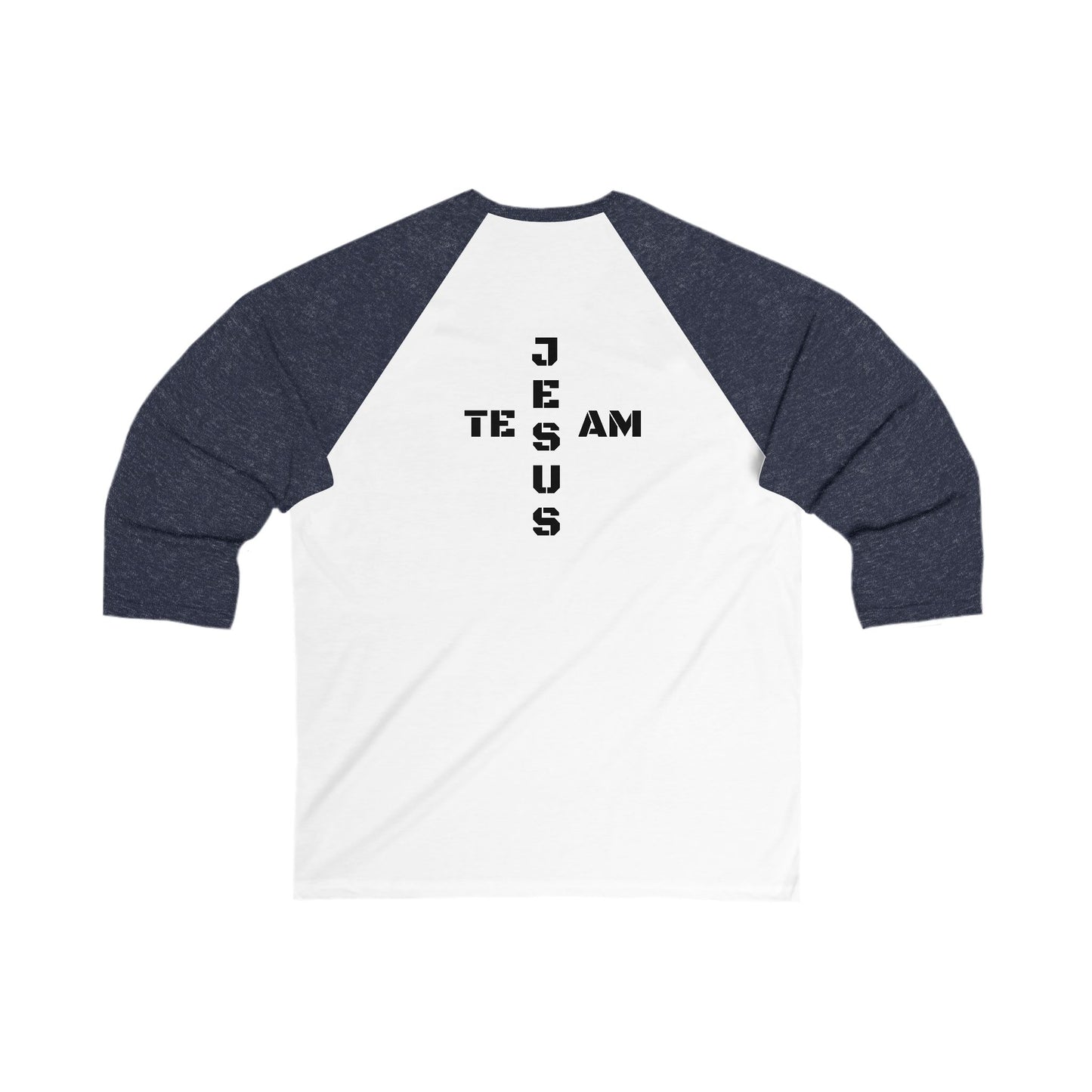 Team Jesus / Rep Your Faith Baseball Tee