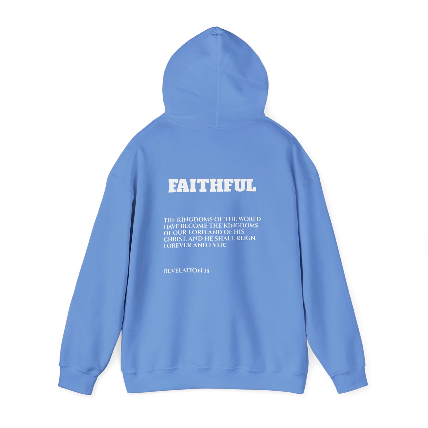Our GOD Reigns Heavy Blend Hooded Sweatshirt