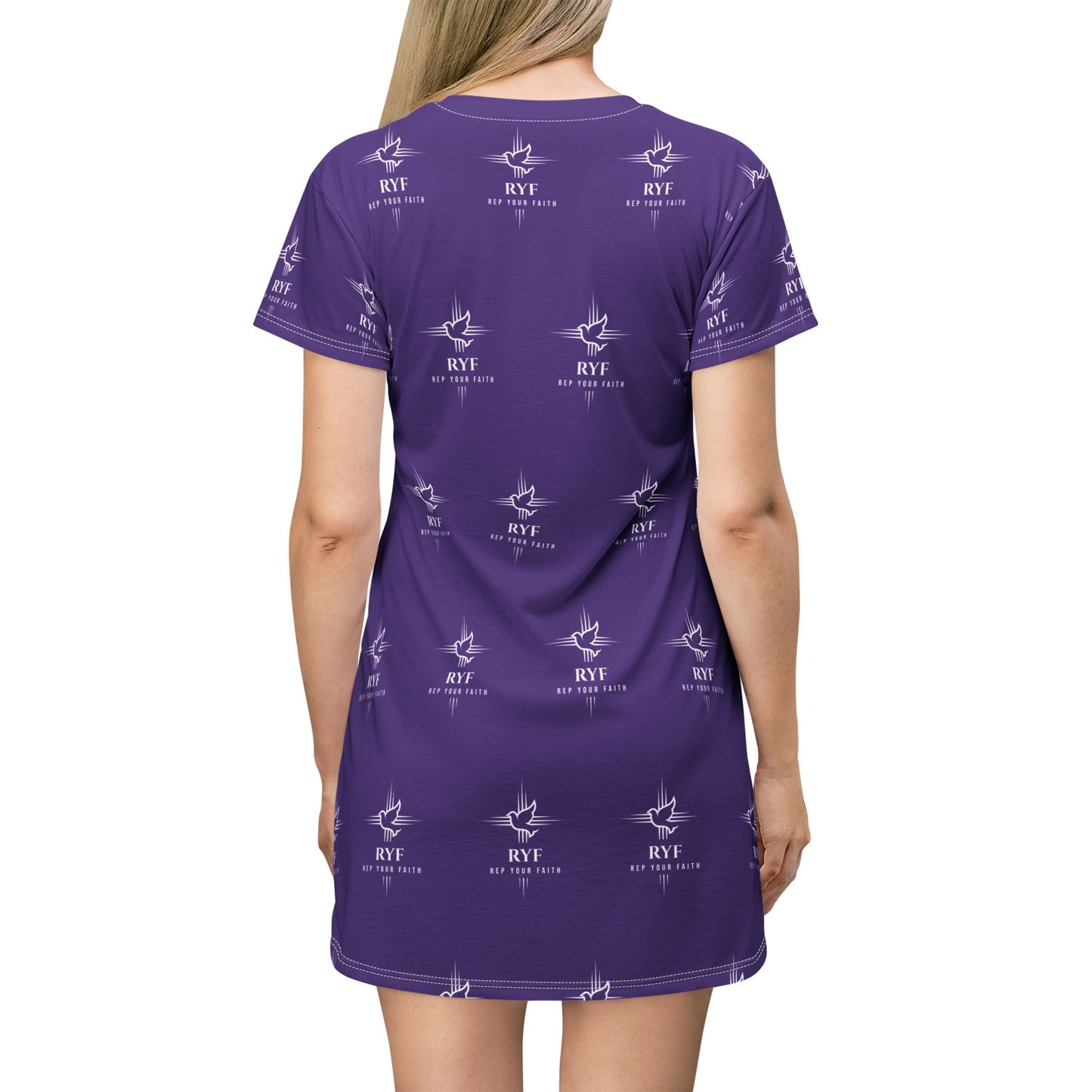 Rep Your Faith T-Shirt Dress