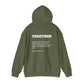 Stronger Together / Scripture Heavy Blend Hooded Sweatshirt