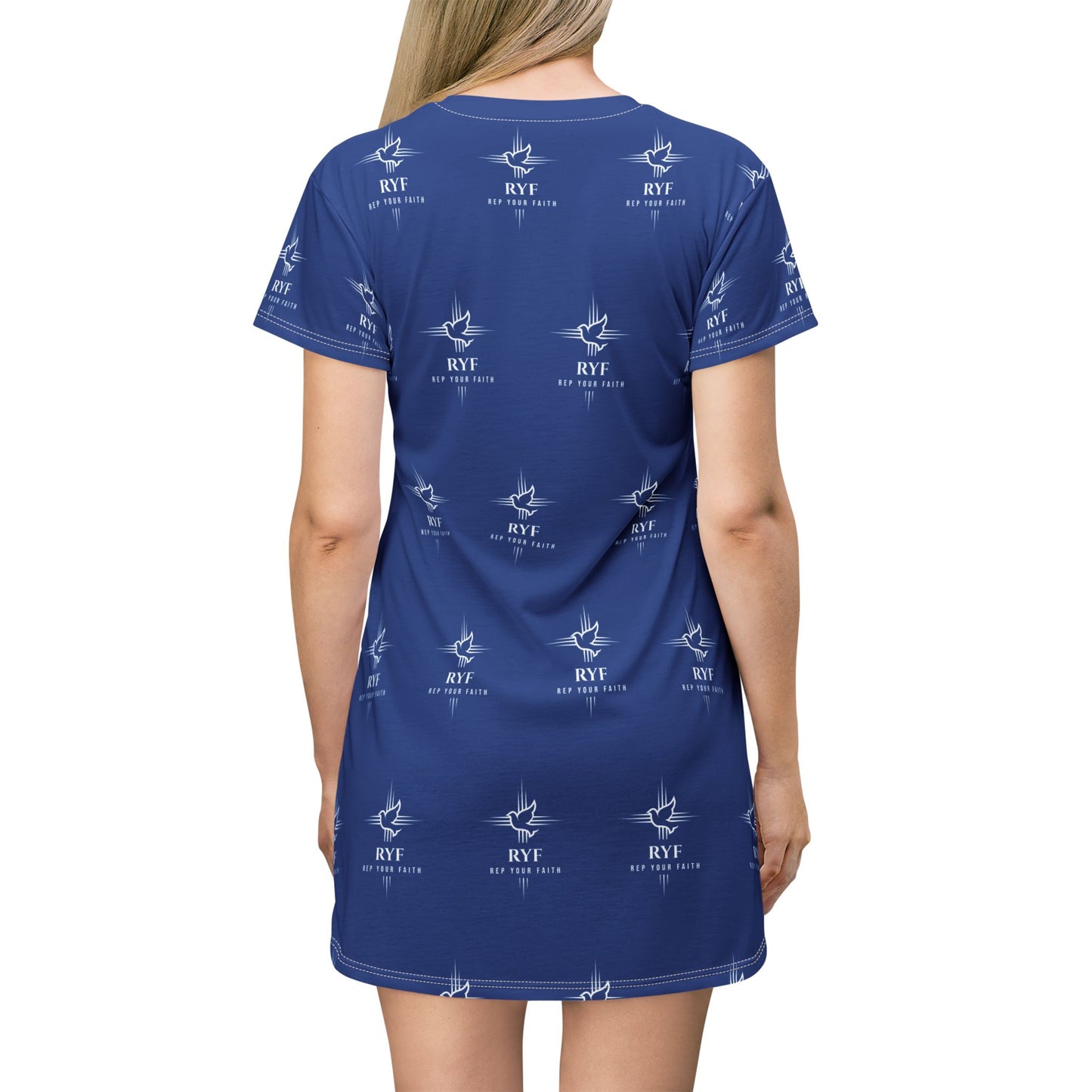 Rep Your Faith T-Shirt Dress