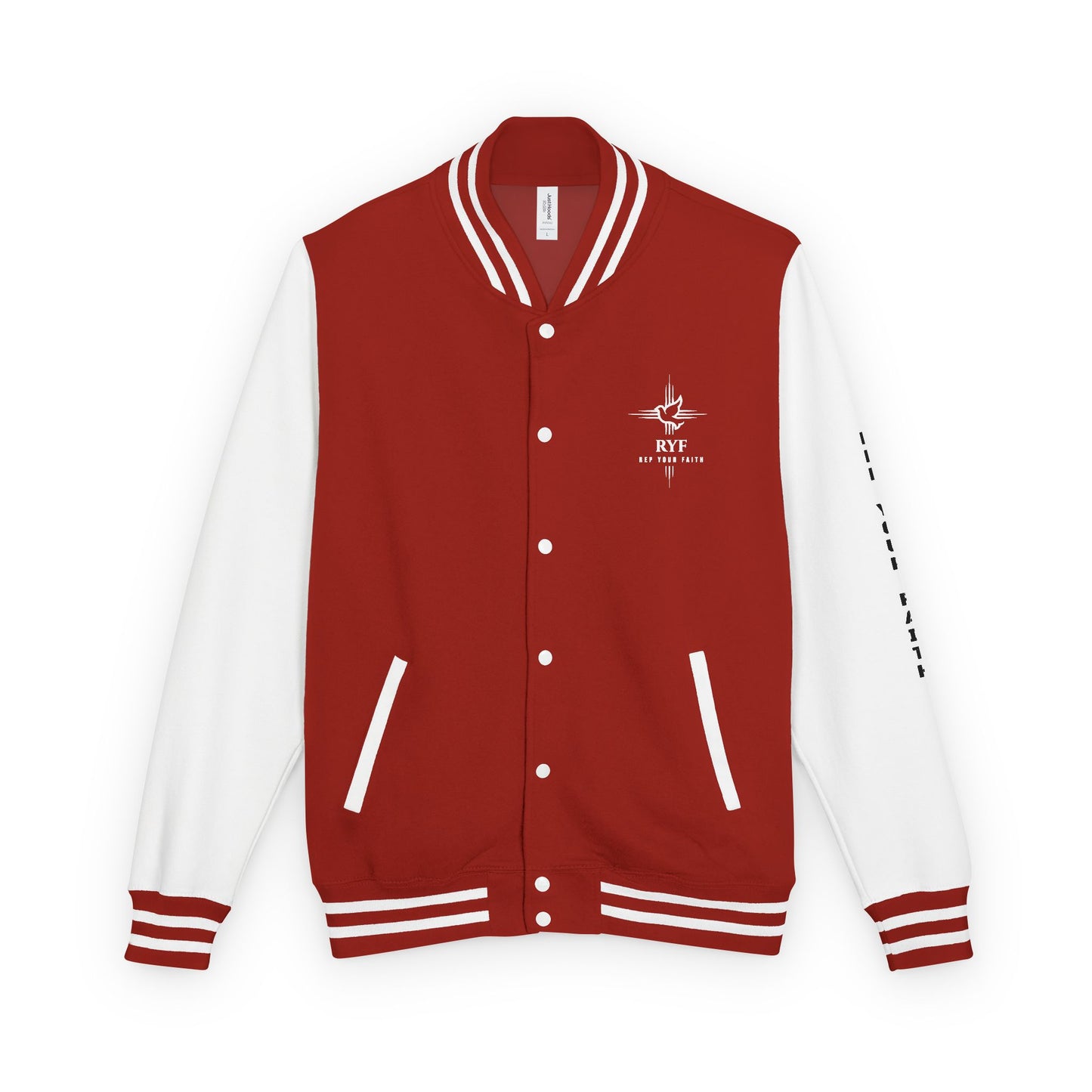 Team Jesus / Rep Your Faith Letterman Style Sweatshirt