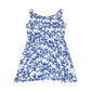 Palm Pattern Skater Dress
