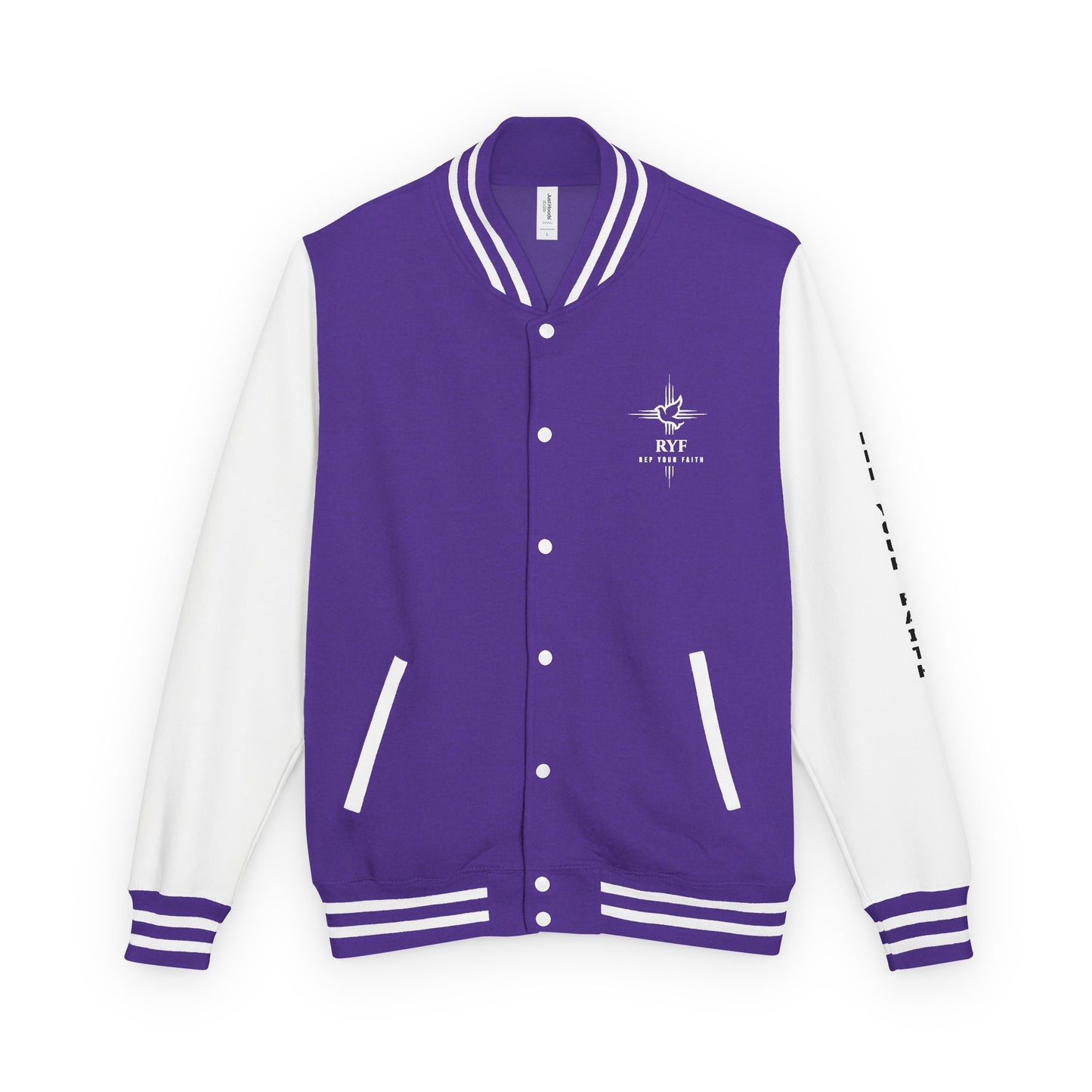 Team Jesus / Rep Your Faith Letterman Style Sweatshirt