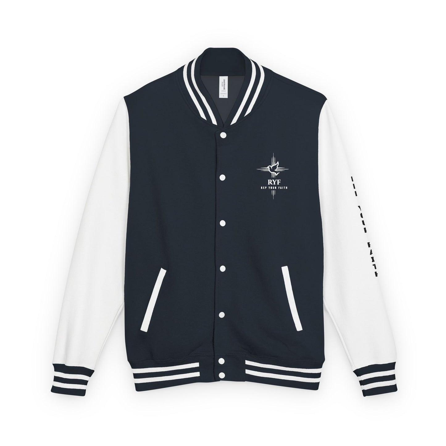 Team Jesus / Rep Your Faith Letterman Style Sweatshirt
