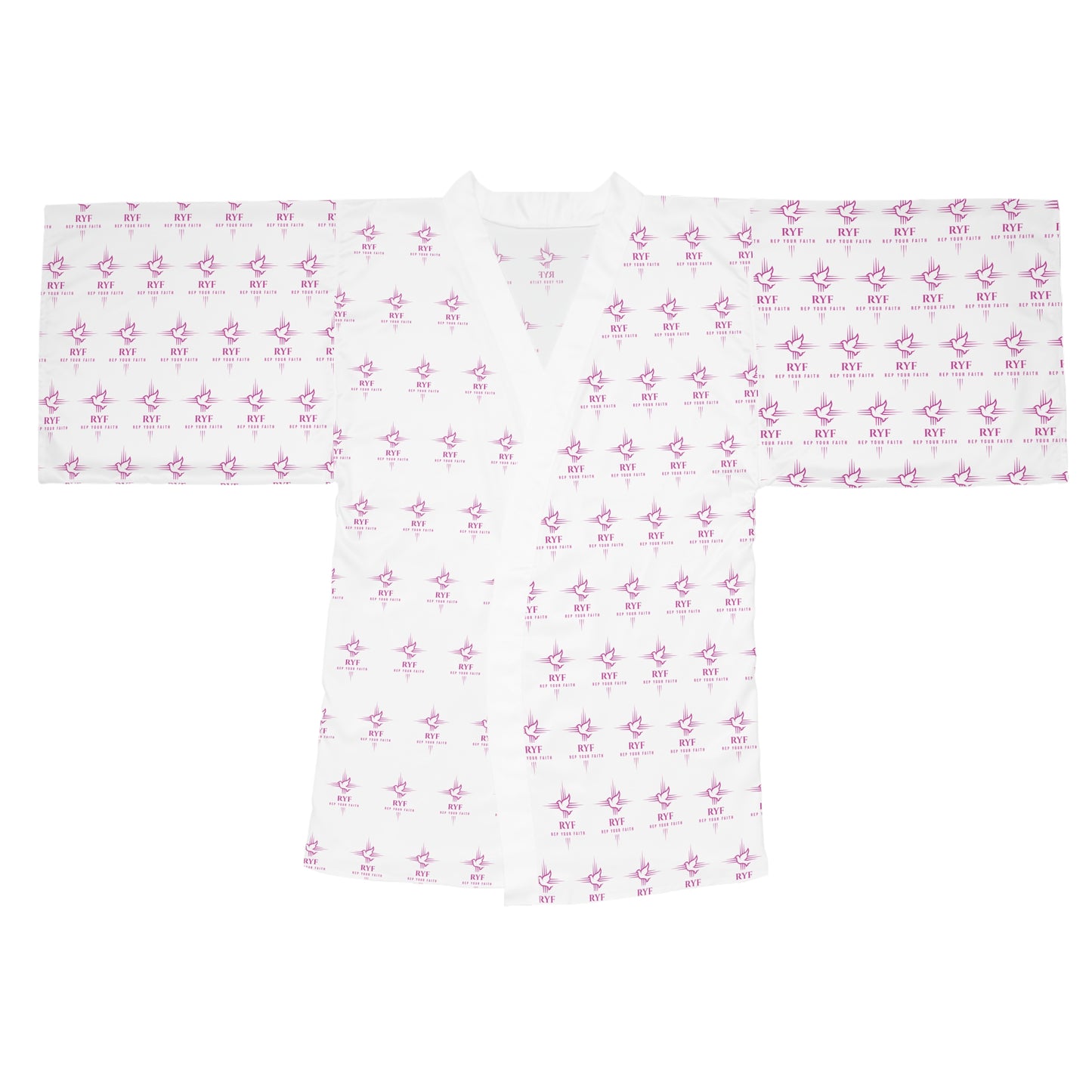 Rep Your Faith Long Sleeve Kimono Robe