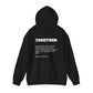 Stronger Together / Scripture Heavy Blend Hooded Sweatshirt