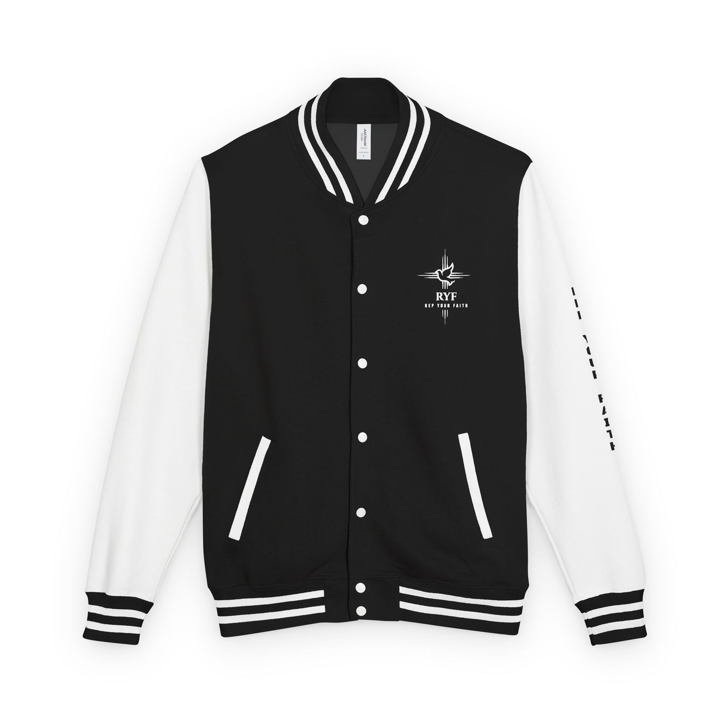 Team Jesus / Rep Your Faith Letterman Style Sweatshirt