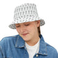 Cross Pattern Bucket Hat