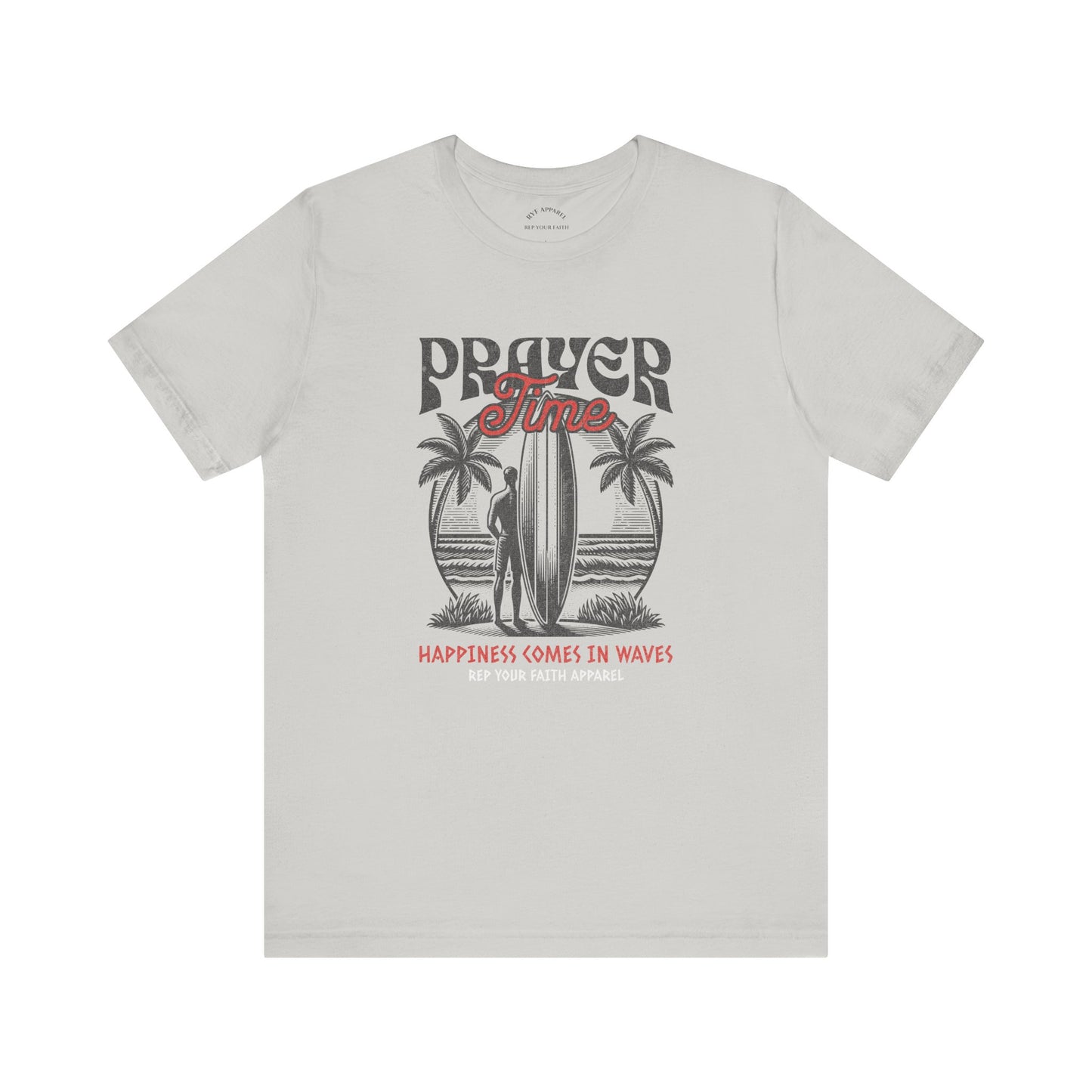 Prayer Vibes / Happiness comes in waves T-Shirt