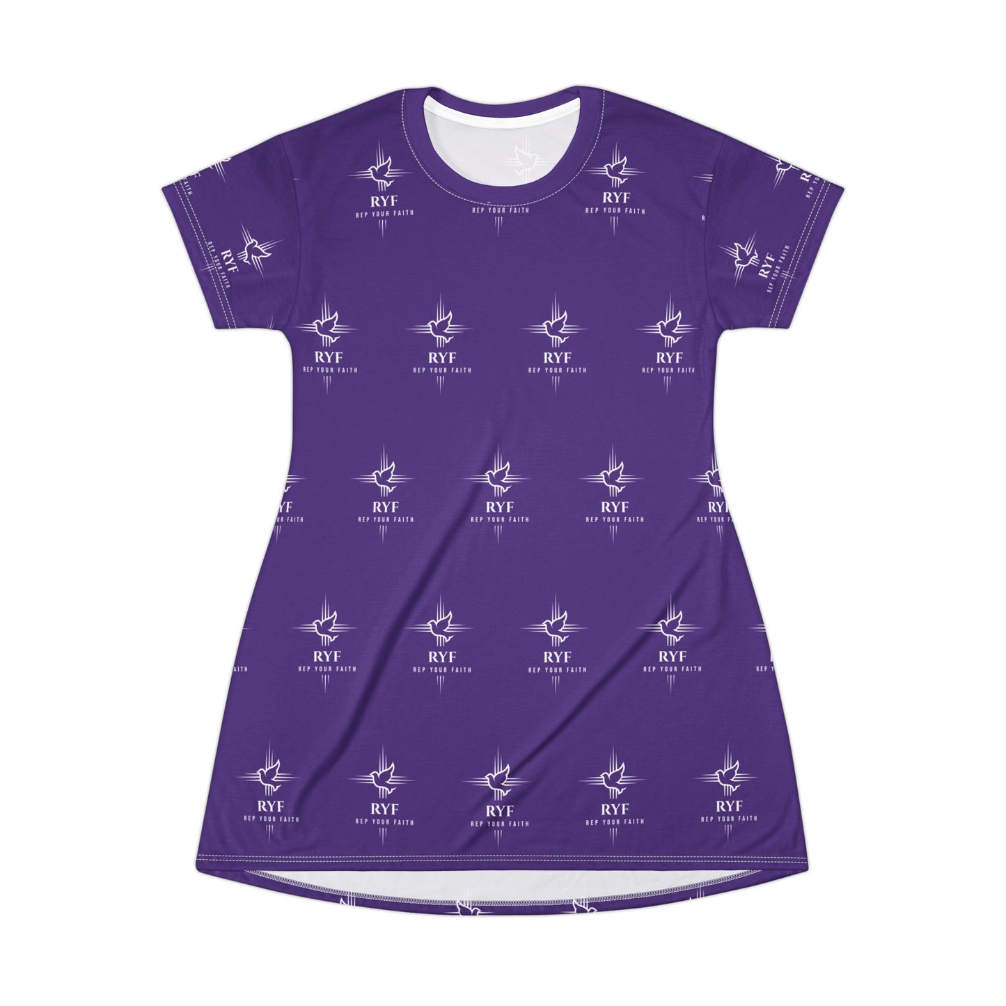 Rep Your Faith T-Shirt Dress
