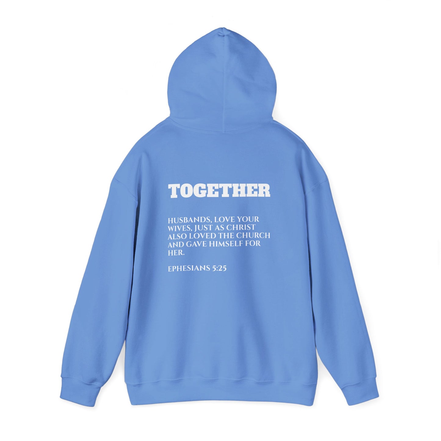 Stronger Together / Scripture Heavy Blend Hooded Sweatshirt