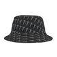 Cross Pattern Bucket Hat