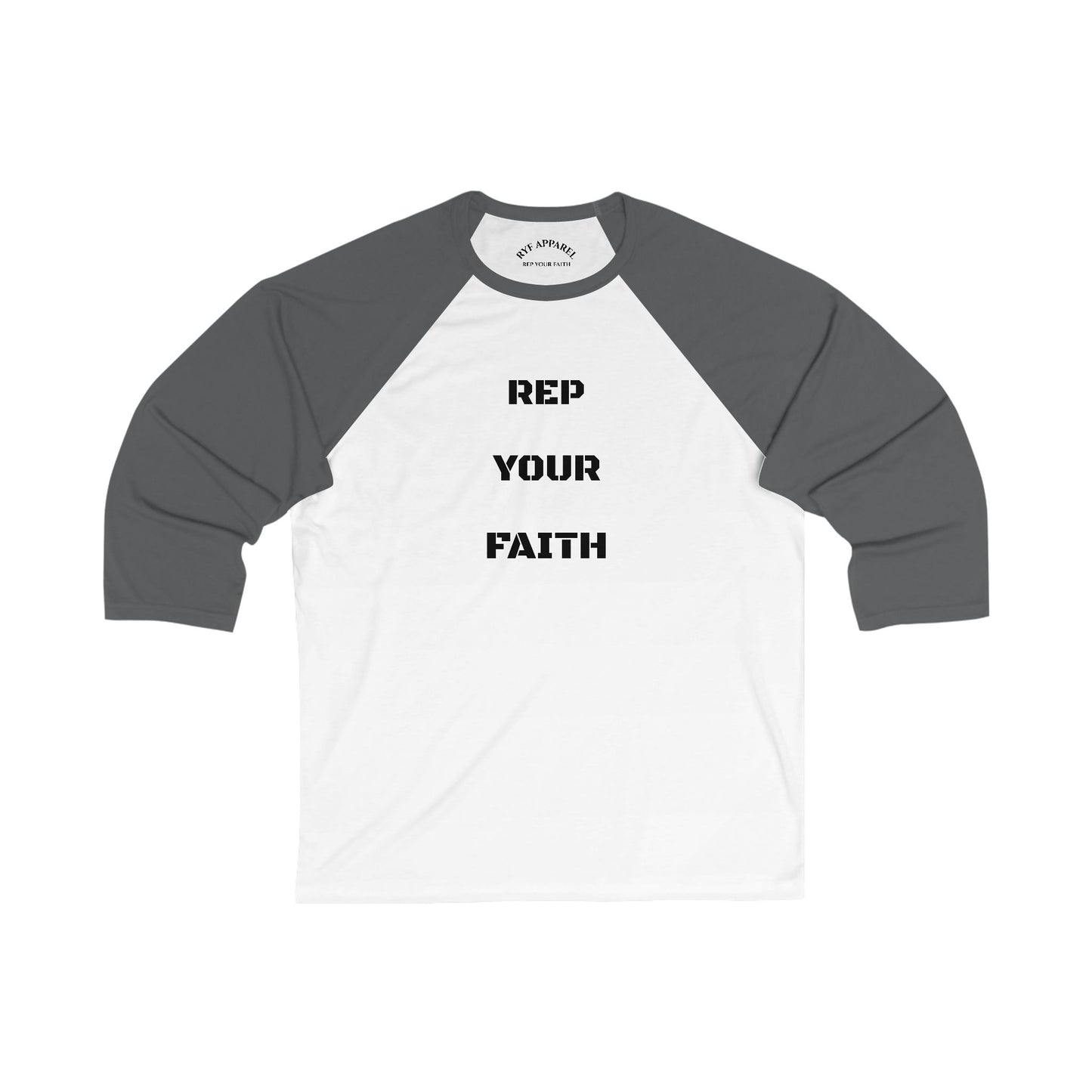 Team Jesus / Rep Your Faith Baseball Tee