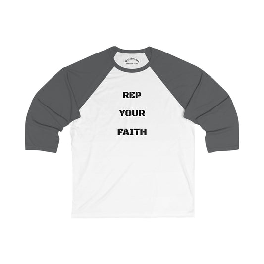 Team Jesus / Rep Your Faith Baseball Tee