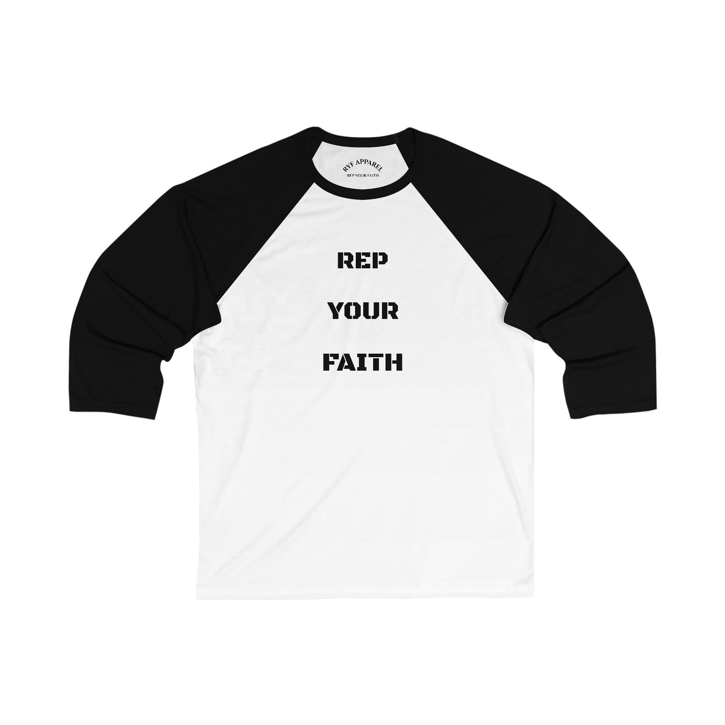 Team Jesus / Rep Your Faith Baseball Tee