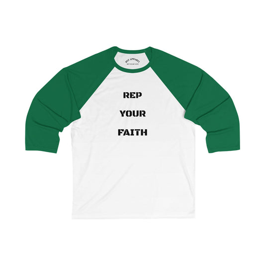 Team Jesus / Rep Your Faith Baseball Tee