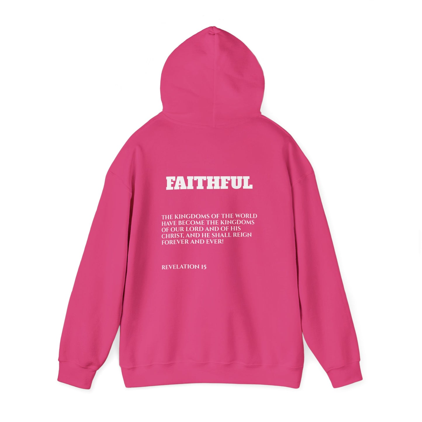 Our GOD Reigns Heavy Blend Hooded Sweatshirt