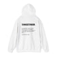 Stronger Together / Scripture Heavy Blend Hooded Sweatshirt
