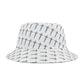 Cross Pattern Bucket Hat