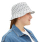 Cross Pattern Bucket Hat