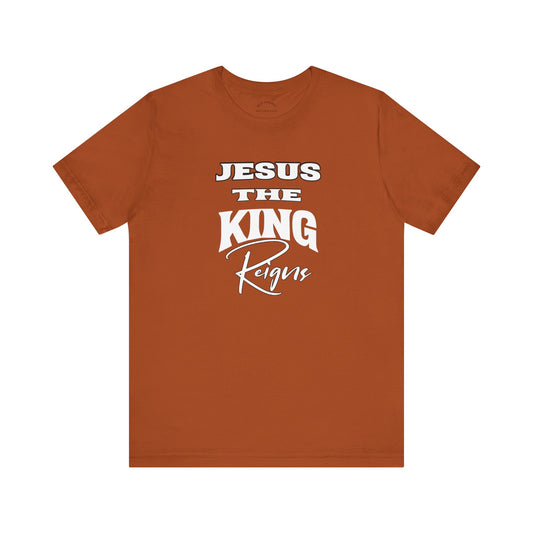 Women's Tank Top​ - Jesus The King Reigns T-Shirt
